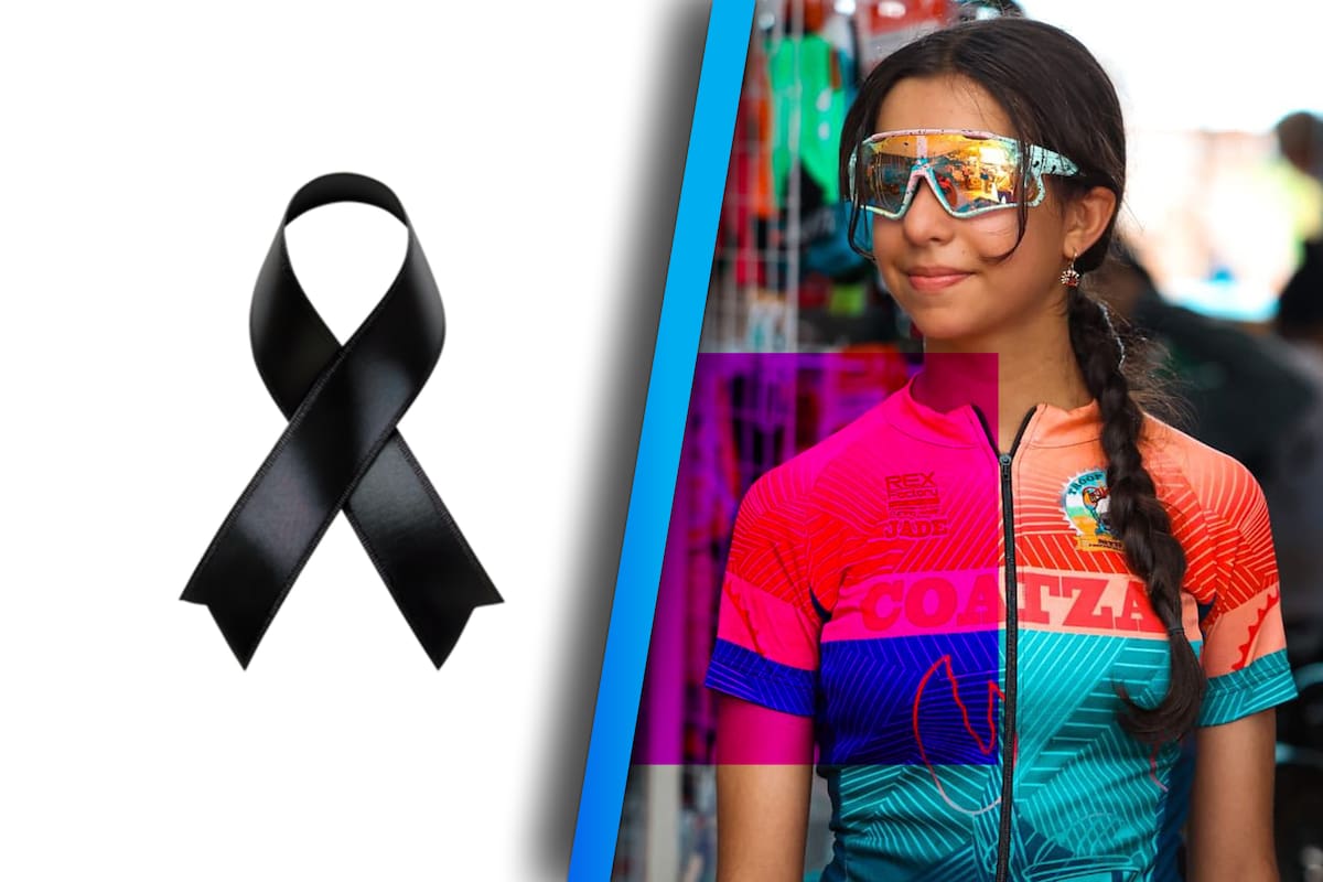 Muere Jade Romero Peña, ciclista mexicana de 14 años e integrante de A. R. Monex