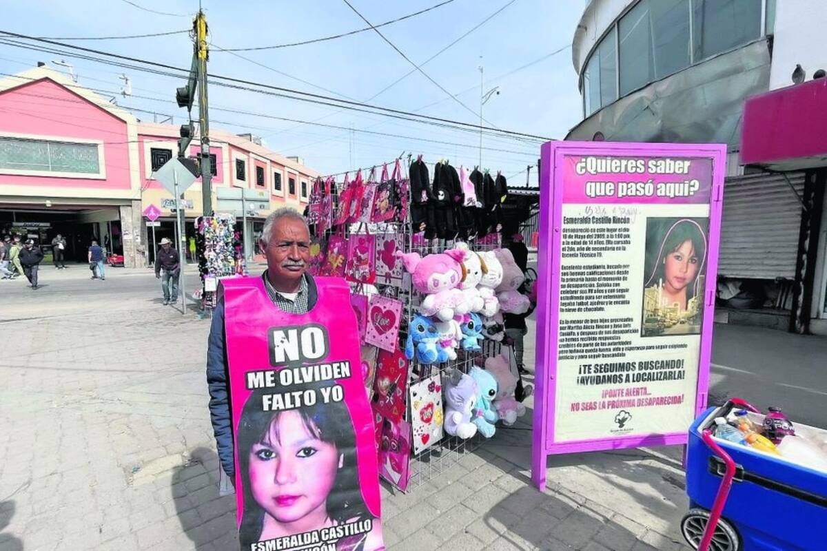 Padre de Esmeralda Castillo afirma que su hija fue desaparecida dos veces; su nombre no figura en la lista de la CNB