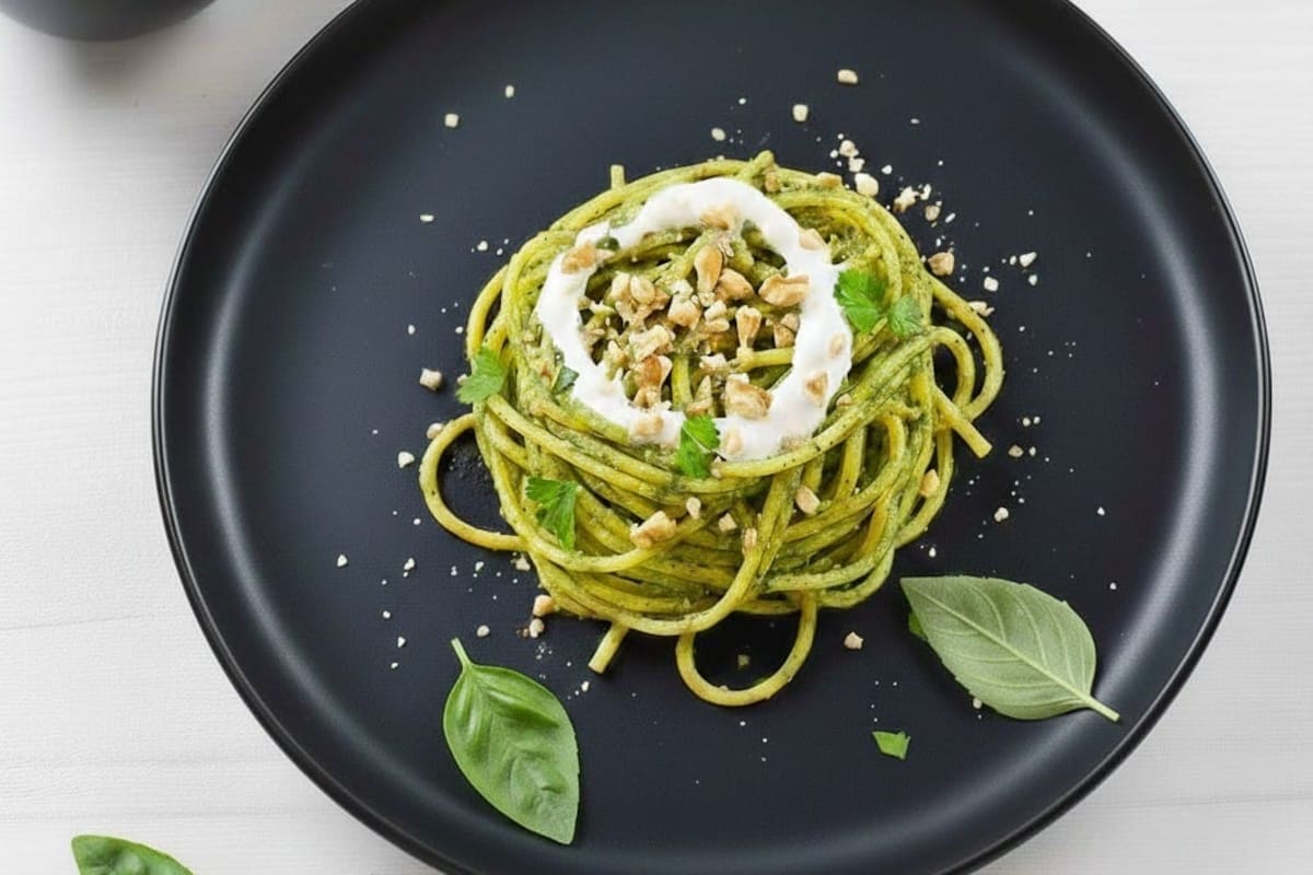 Pasta al pesto