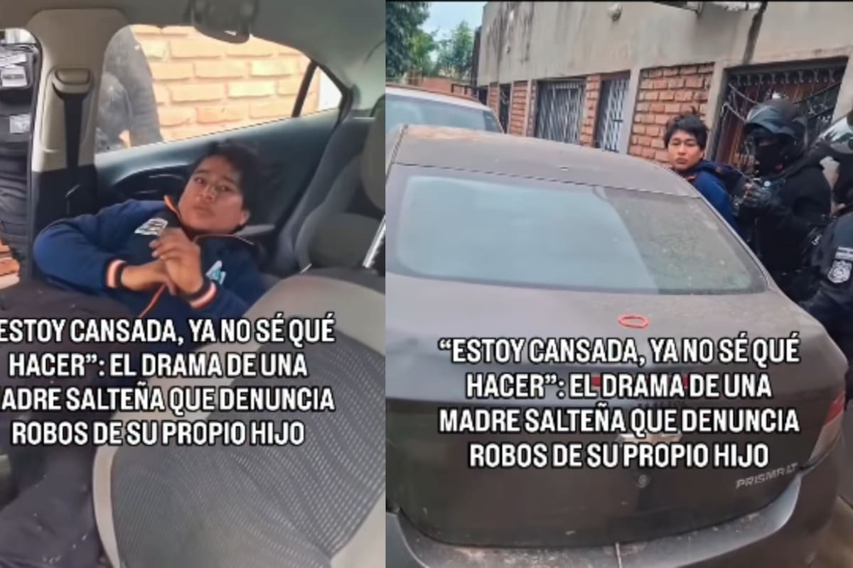 “Madre entrega a su propio hijo a las autoridades”: el joven le robaba constantemente y ya no la dejaba vivir en paz