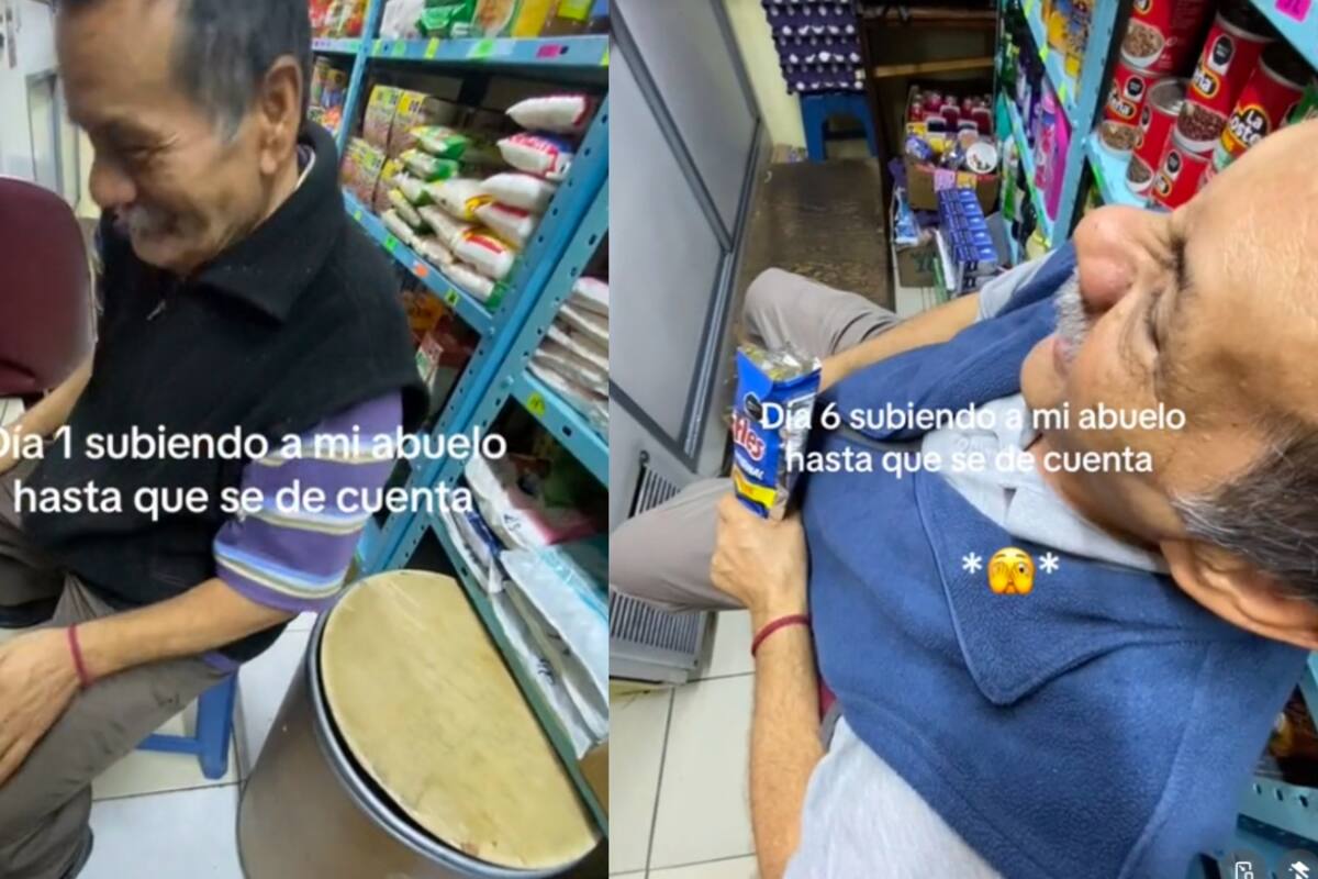 Joven le crea un canal de TikTok a su abuelo sin que este lo sepa y ya cuenta con 2 millones de ‘me gusta’