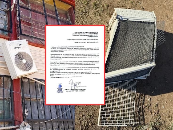 Vandalizan escuela primaria de Nogales