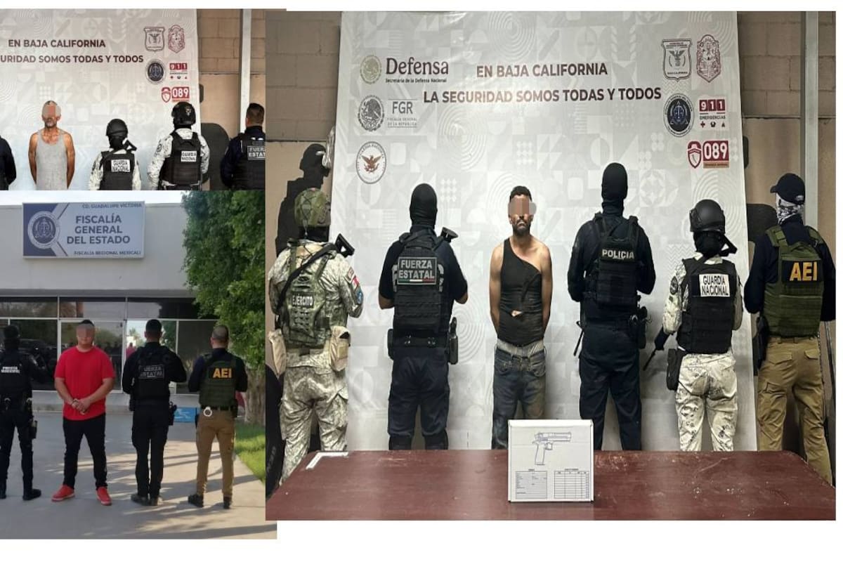 Tres arrestos en operativo conjunto en el Valle; droga, armas y autos robados