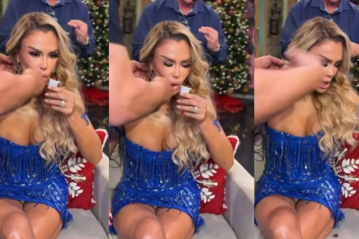 Maquillista derrama café caliente sobre Ninel Conde