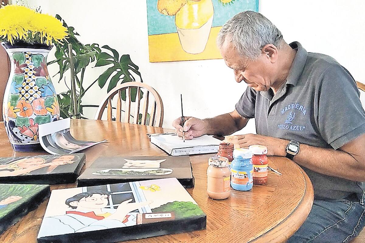 Pinta “memes” para sobrevivir a la pandemia