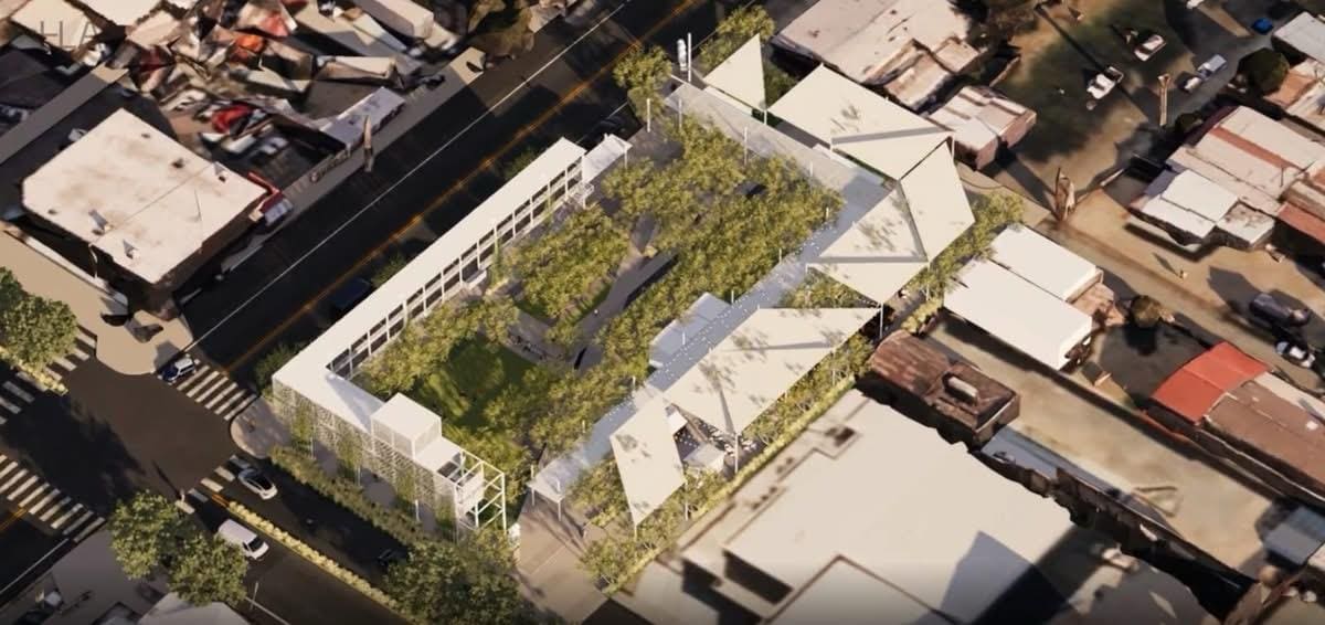 Vecinos, especialistas e integrantes de la UABC participaron en la última reunión informativa para aportar propuestas al proyecto Mercado Verde en la Segunda Sección. Foto: Cortesía.