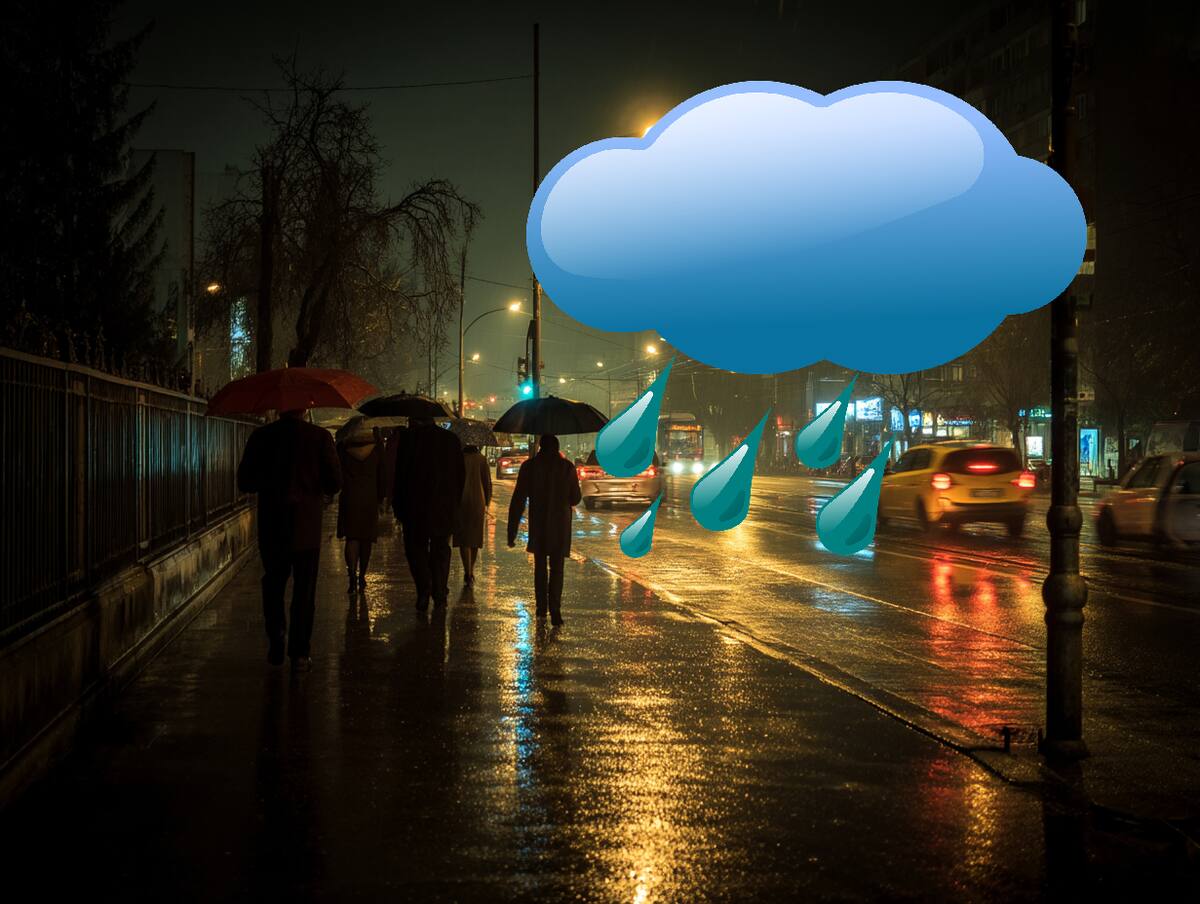 Las lluvias pronosticadas podrán estar acompañadas de descargas eléctricas y caída de granizo.
