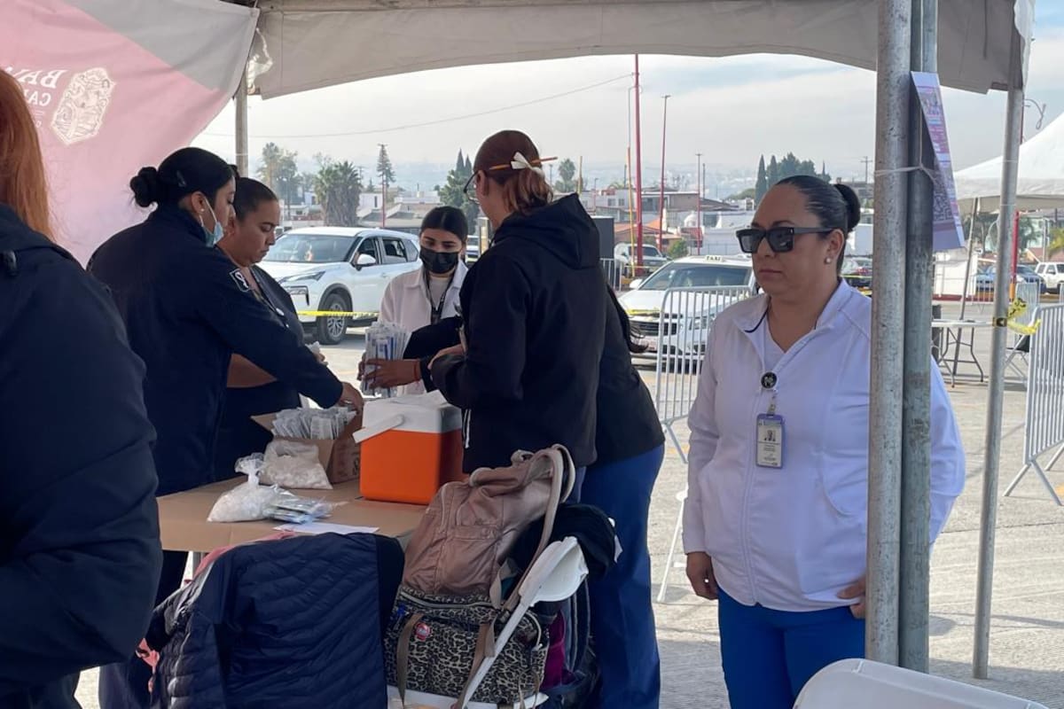 Instalan macrojornada de vacunación en Tijuana