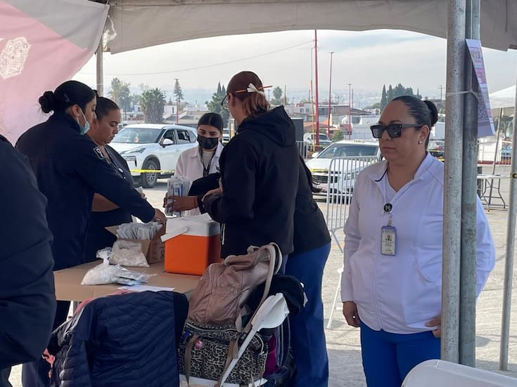 Instalan macrojornada de vacunación en Tijuana