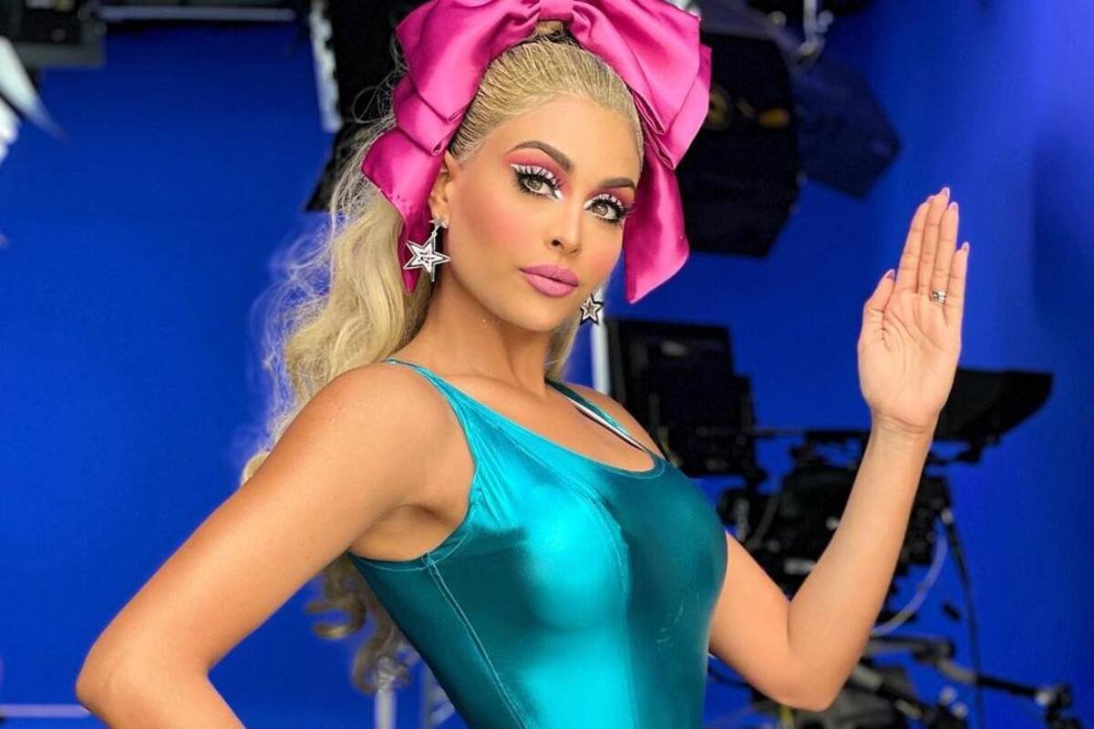 Kristal Silva aparece como todo una "barbie"