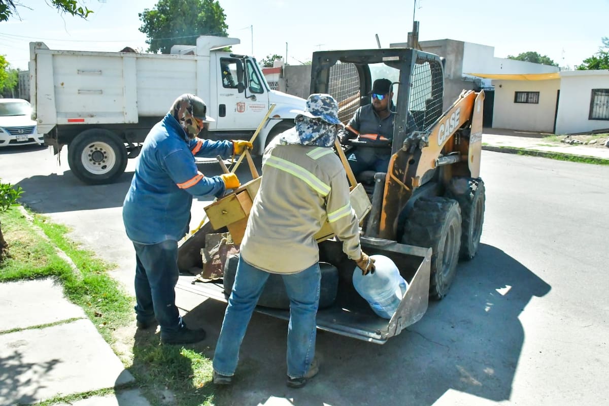 Retiran 287 toneladas de cacharros en un mes