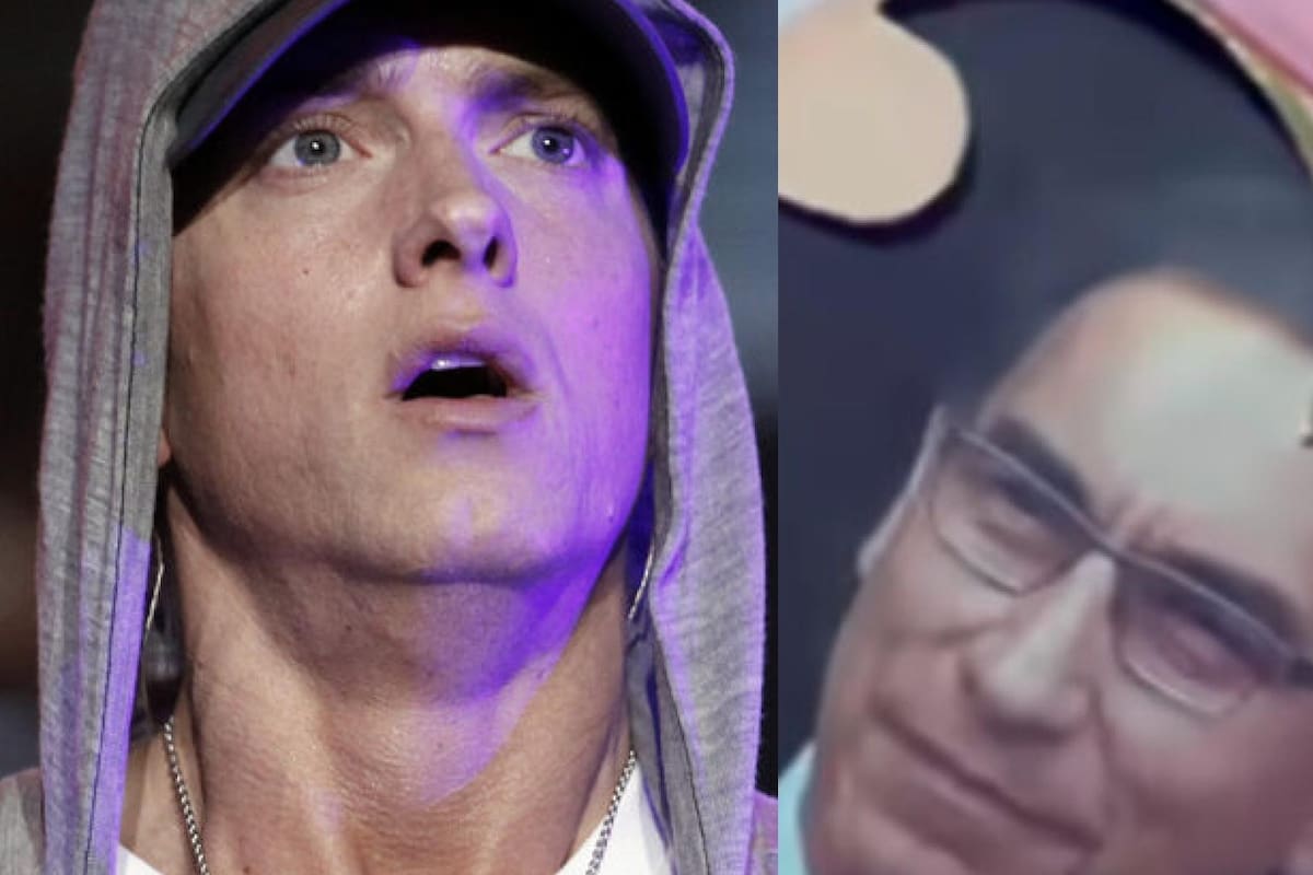 "Mi bebito Fiu Fiu", así 'reaccionó' Eminem en un supuesto tweet a la adaptación de su canción