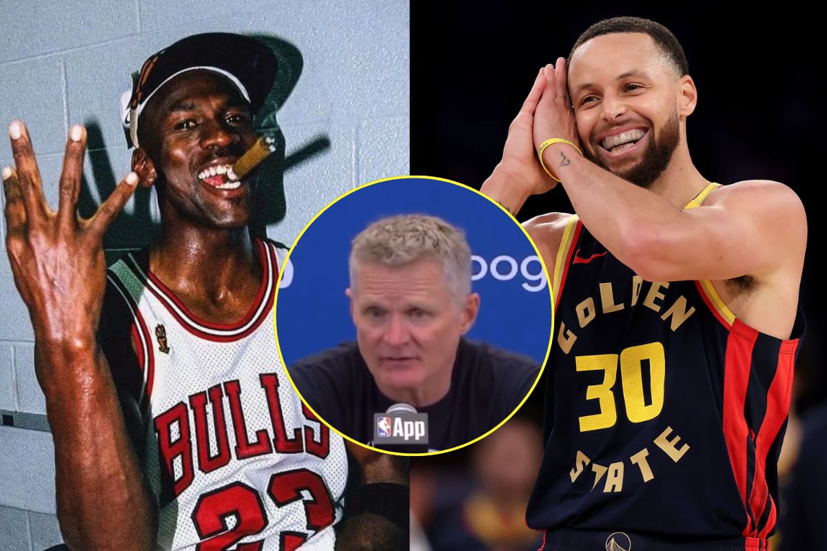 ¿Qué tienen en común Michael Jordan y Stephen Curry, según Steve Kerr?
