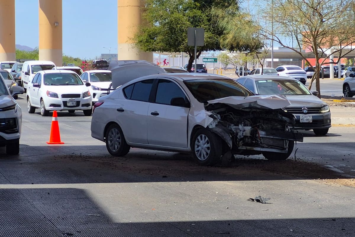 Cuatro choques en Hermosillo dejan al menos ocho personas lesionadas, incluidos menores