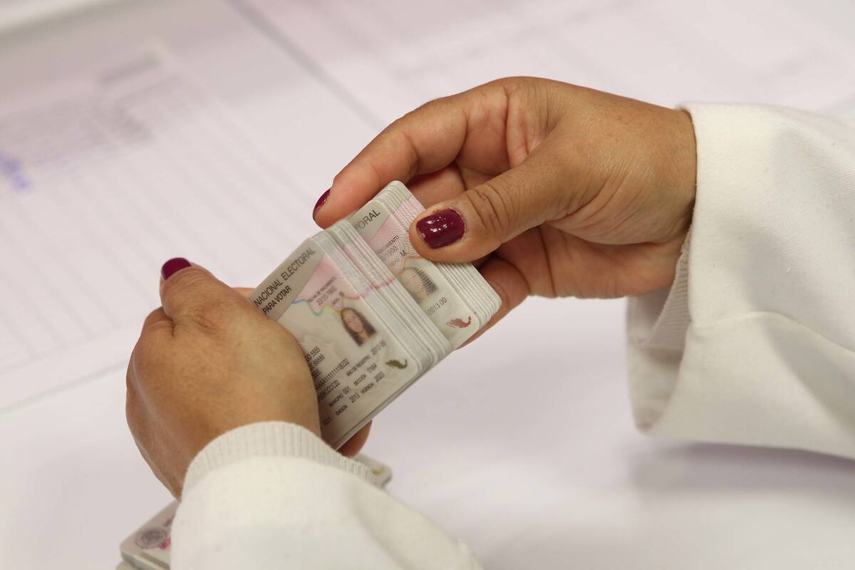 Entrega de credenciales de elector no se detendrá por consulta: Vocal del INE