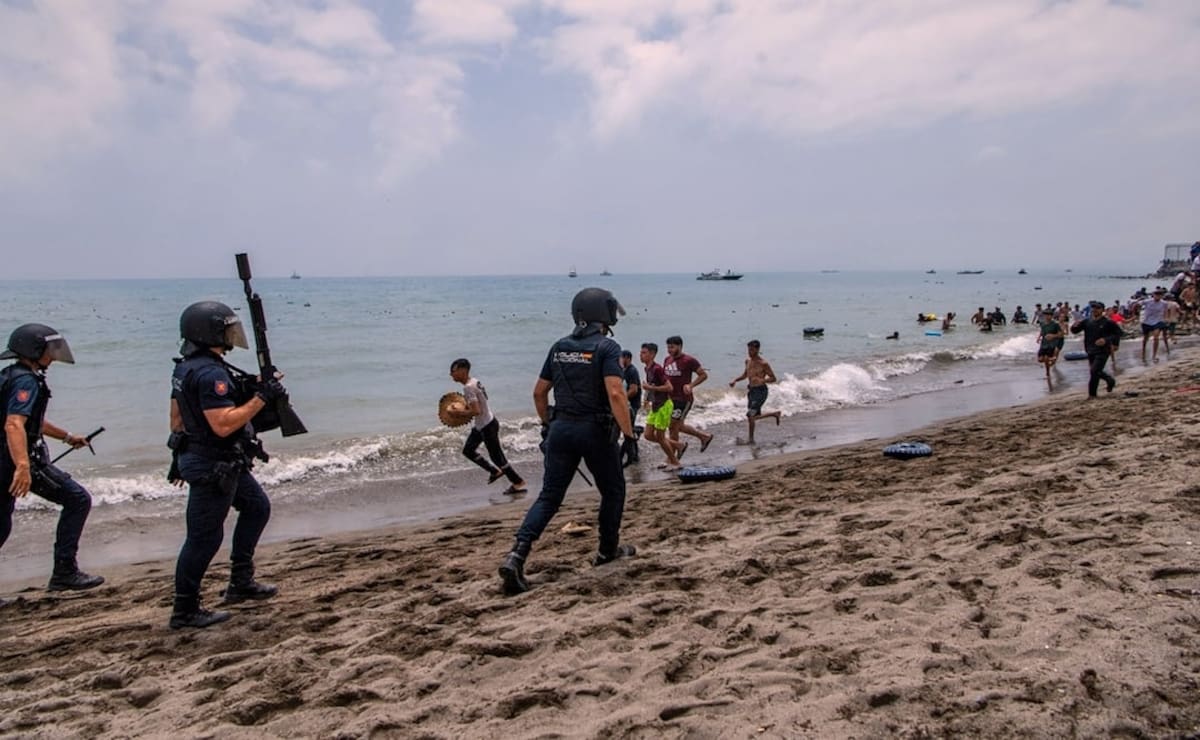 Mientras España despliega militares en Ceuta tras la llegada masiva de migrantes, refuerza la frontera con Marruecos