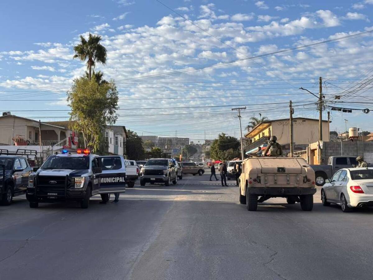 Los números de emergencia fueron alertados sobre varias detonaciones en contra de un hombre sobre la calle San Felipe de la colonia Buenos Aires Norte. Foto: Border Zoom