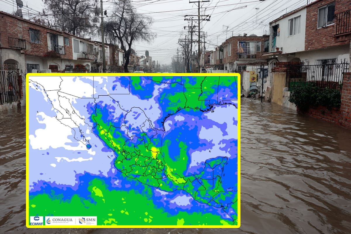 Entre jueves y viernes se esperan fuertes lluvias para estas ciudades
