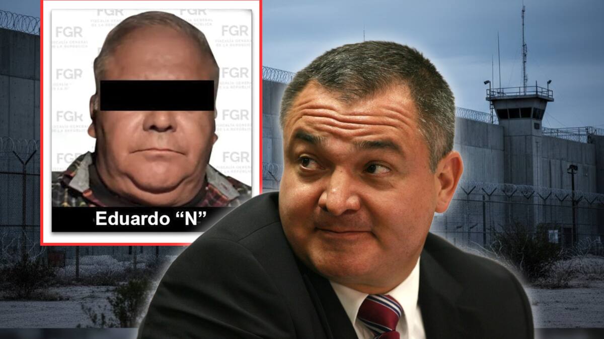 La FGR detuvo al general en retiro Eduardo “N”, ex comisionado del sistema penitenciario durante la gestión de Genaro García Luna, por firmar contratos que desviaron cerca de cinco mil millones de pesos destinados a cárceles federales