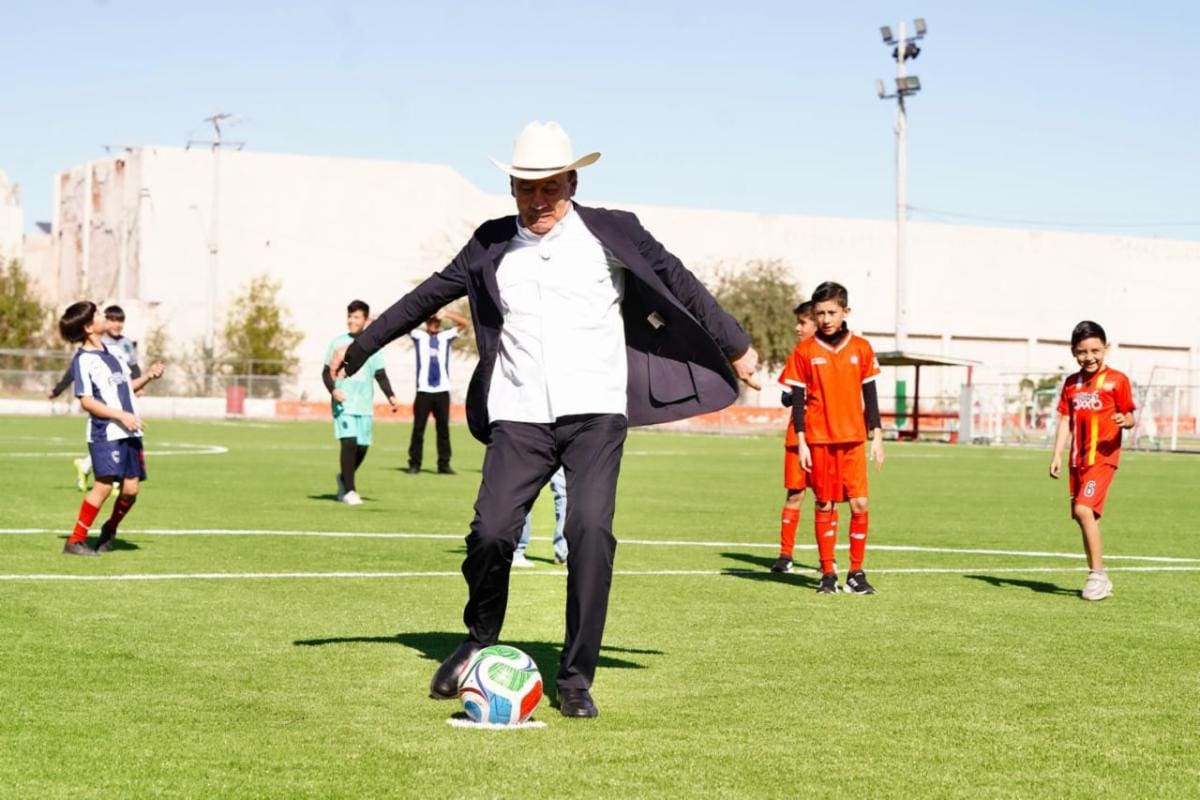 Sonora recupera 206 espacios deportivos para niños y jóvenes en 22 municipios