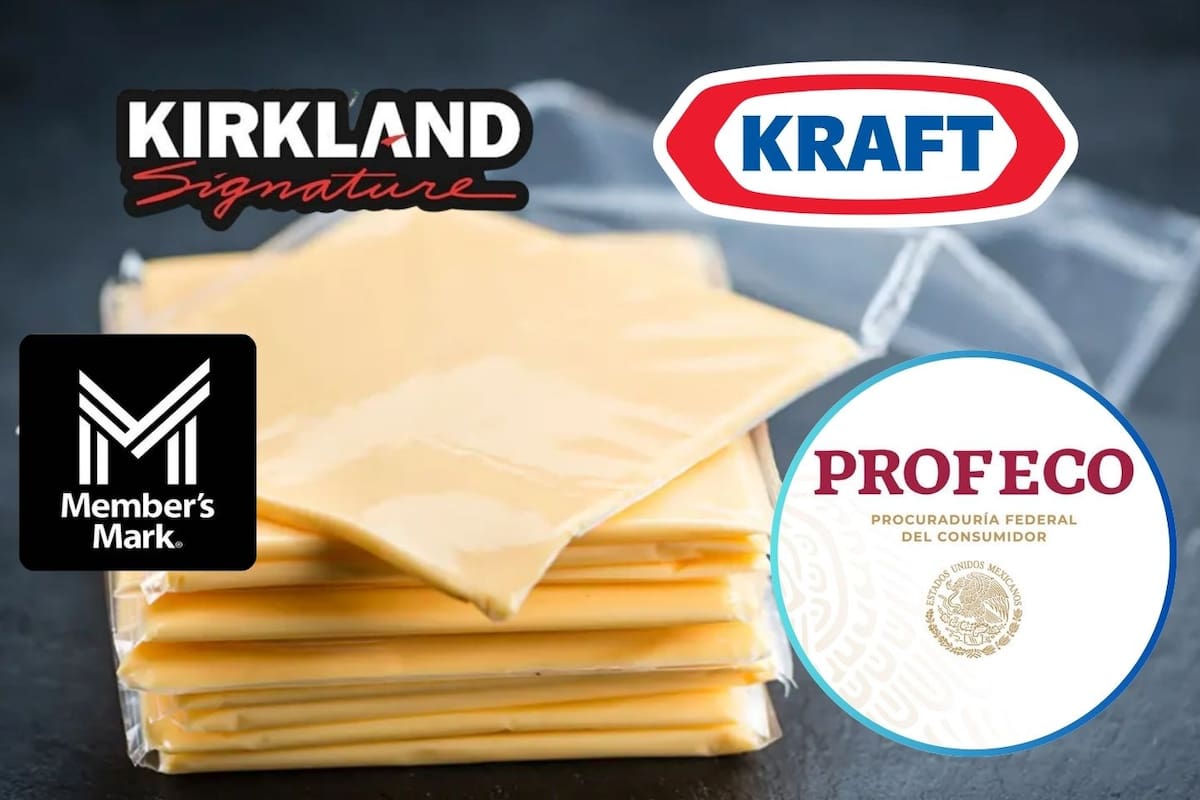 Profeco analiza marcas de queso amarillo tipo americano y concluye que Kirkland, Kraft y Member’s Mark son las marcas de mayor calidad en el mercado