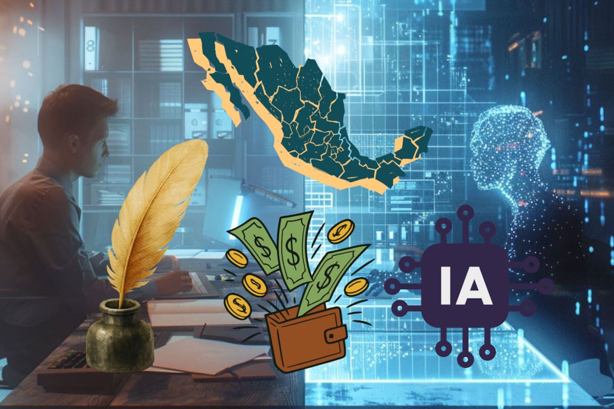 Escritores en México proponen cobrar regalías a empresas de inteligencia artificial por usar obras sus literarias, musicales y audiovisuales para entrenar sus sistemas