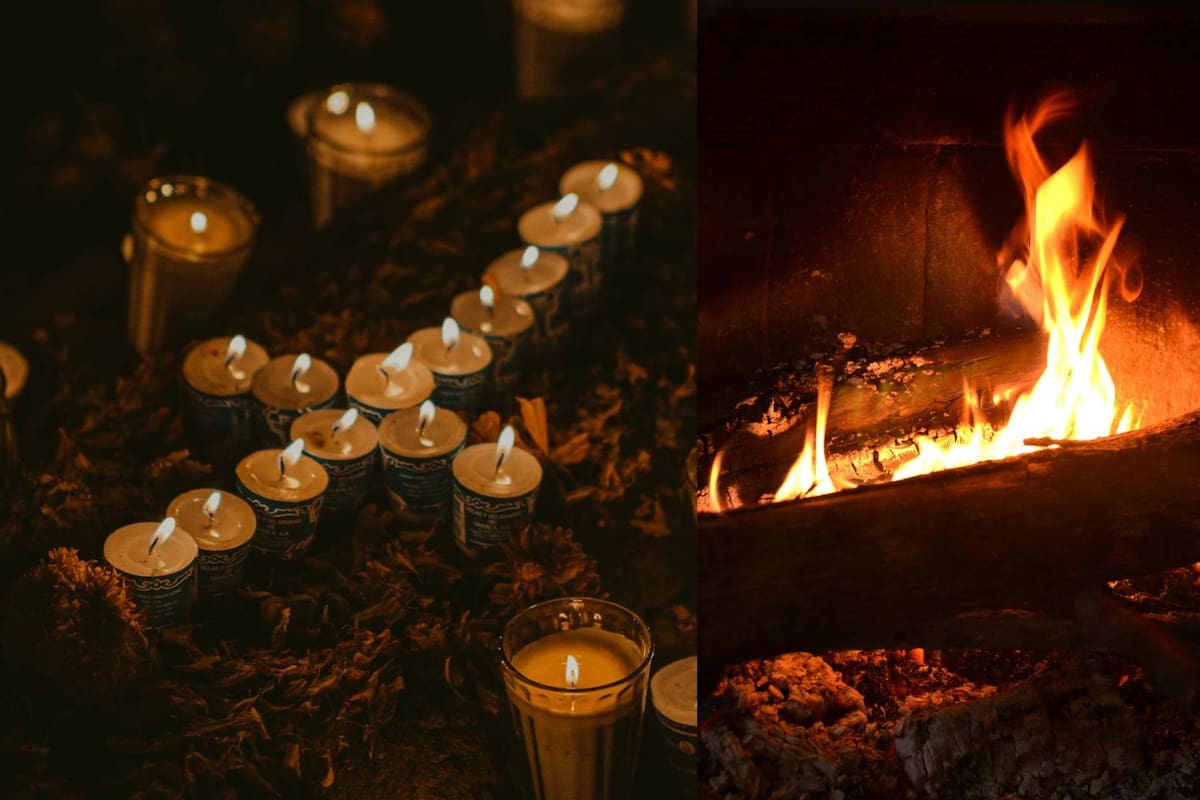 Por dejar una veladora encendida dentro de su casa, hombre pierde todo en Torreón