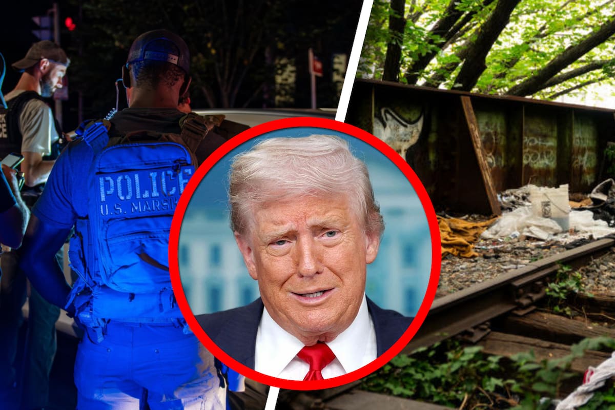 Policías que Trump envió a “eliminar” población indigente de Washington D.C. reciben órden de reportarlos con agencias migratorias