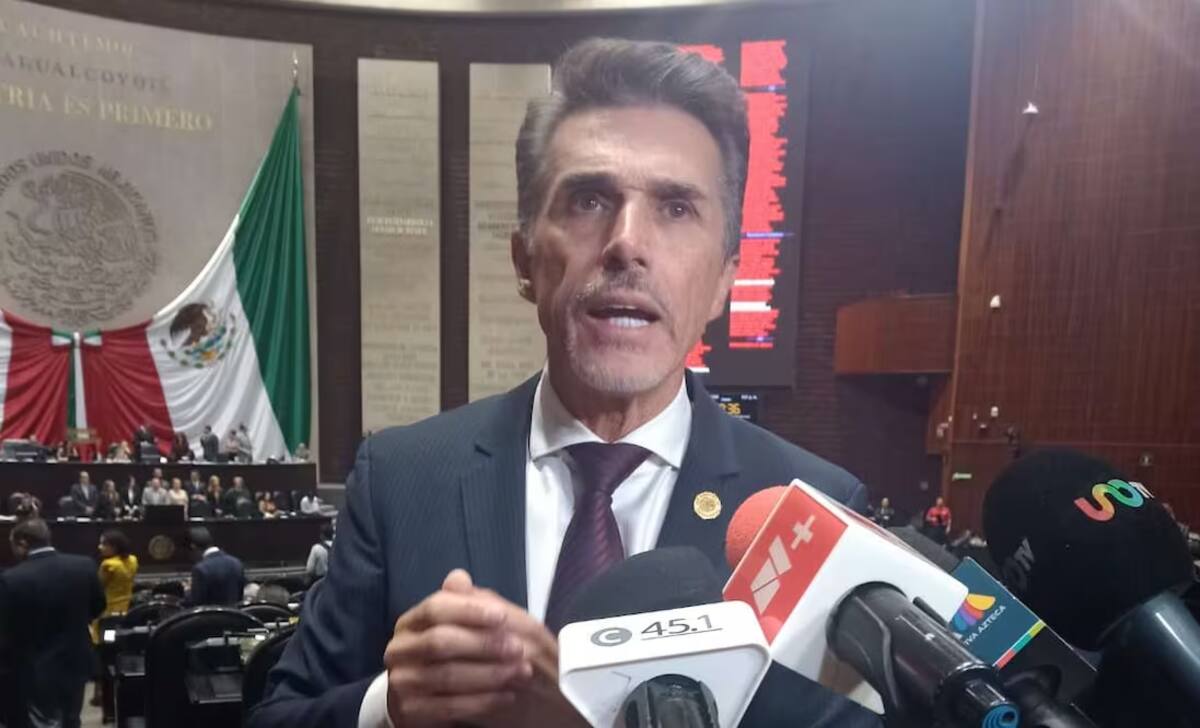 Diputado federal por Morena, Sergio Mayer. / EL Universal.