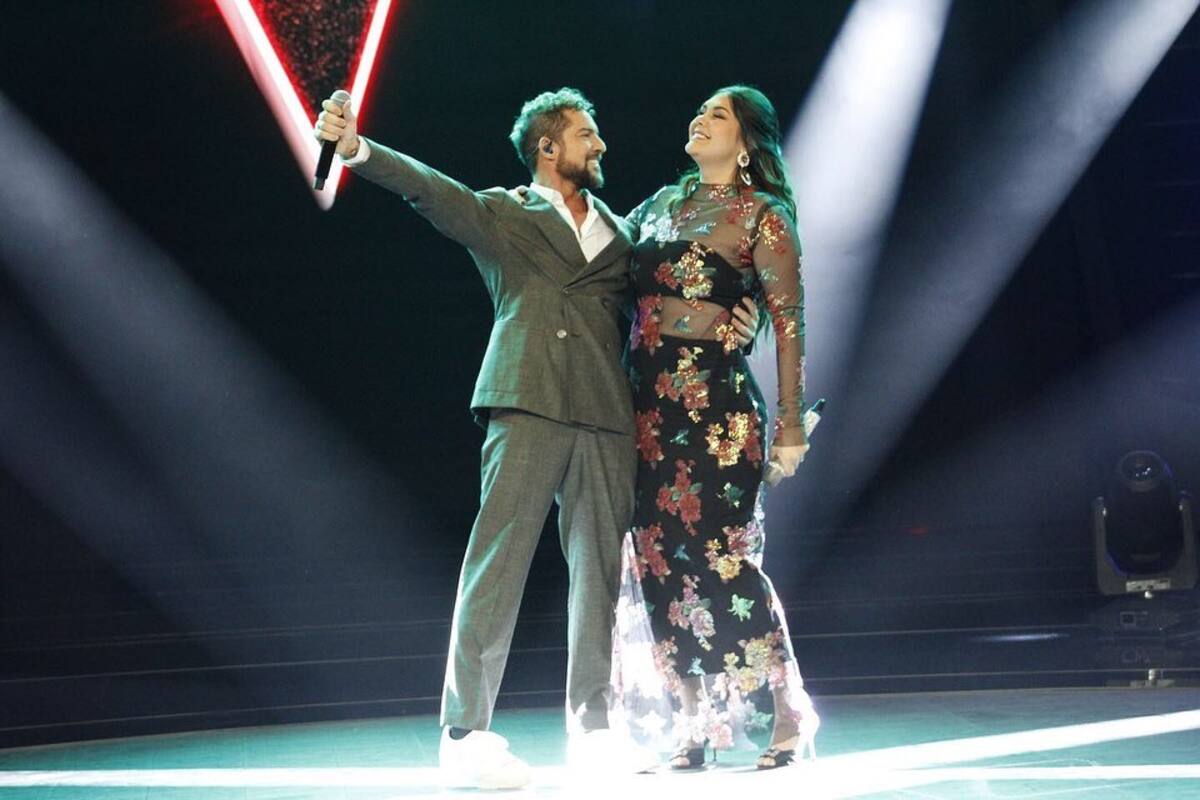 Yuridia y David Bisbal cautivan cantando 'Ángel'