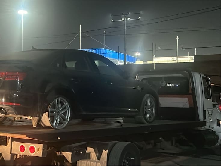 Aseguran vehículo con reporte de robo en cateo