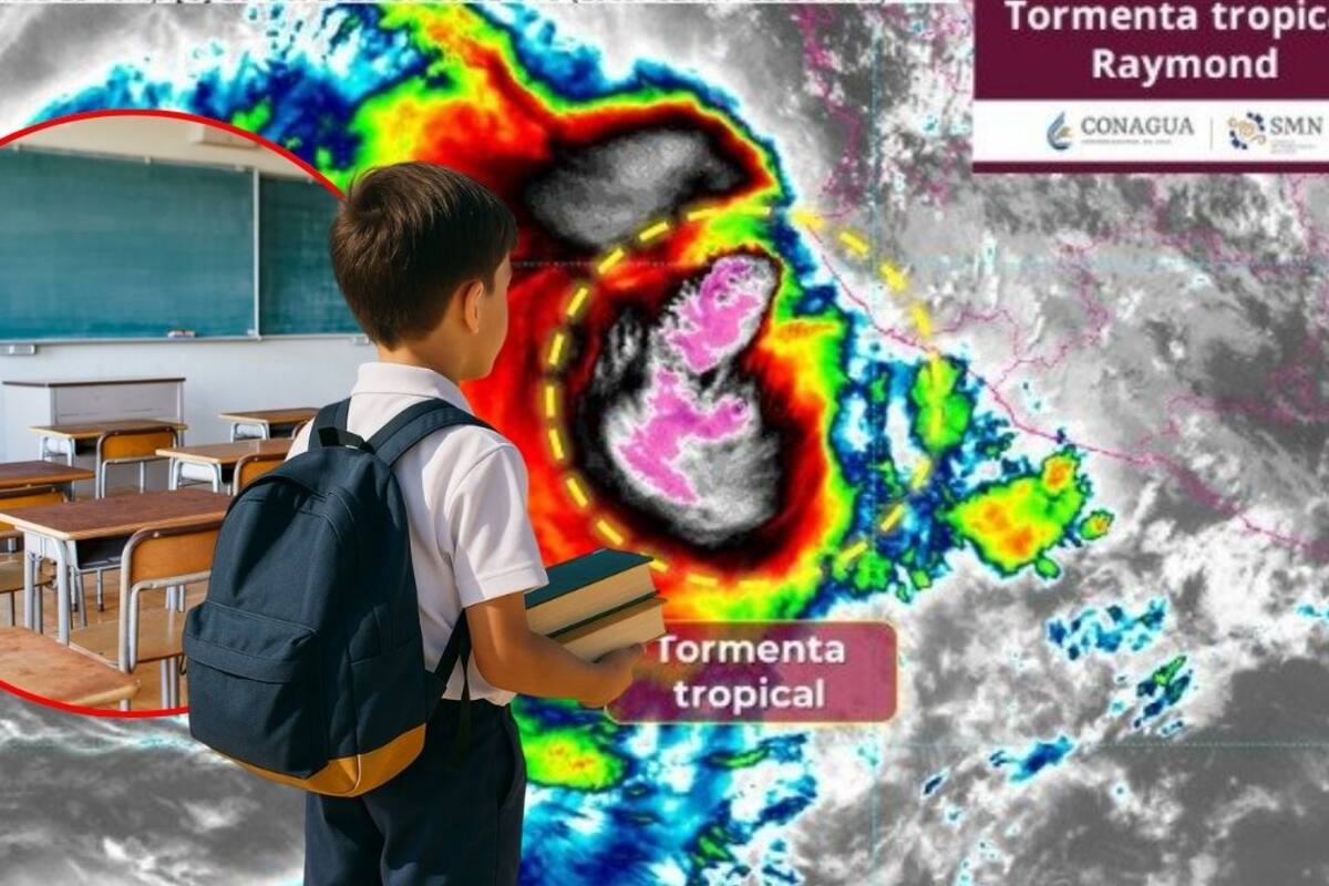 Sin clases 7 municipios de Michoacán por amenaza de tormenta tropical ‘Raymond’