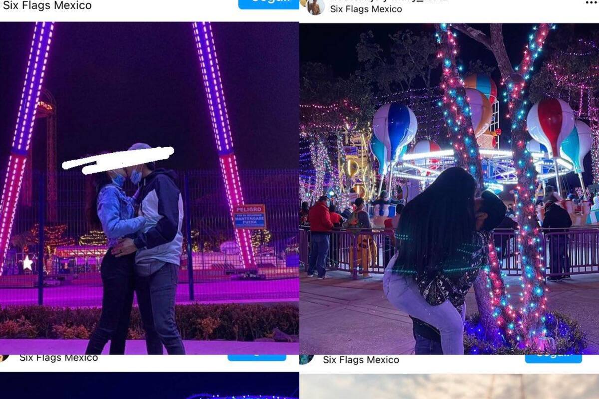 Homofobia: Six Flags dice que prohibía besos, pero en redes lo desmienten ¡hay cientos de fotos de gente besándose!