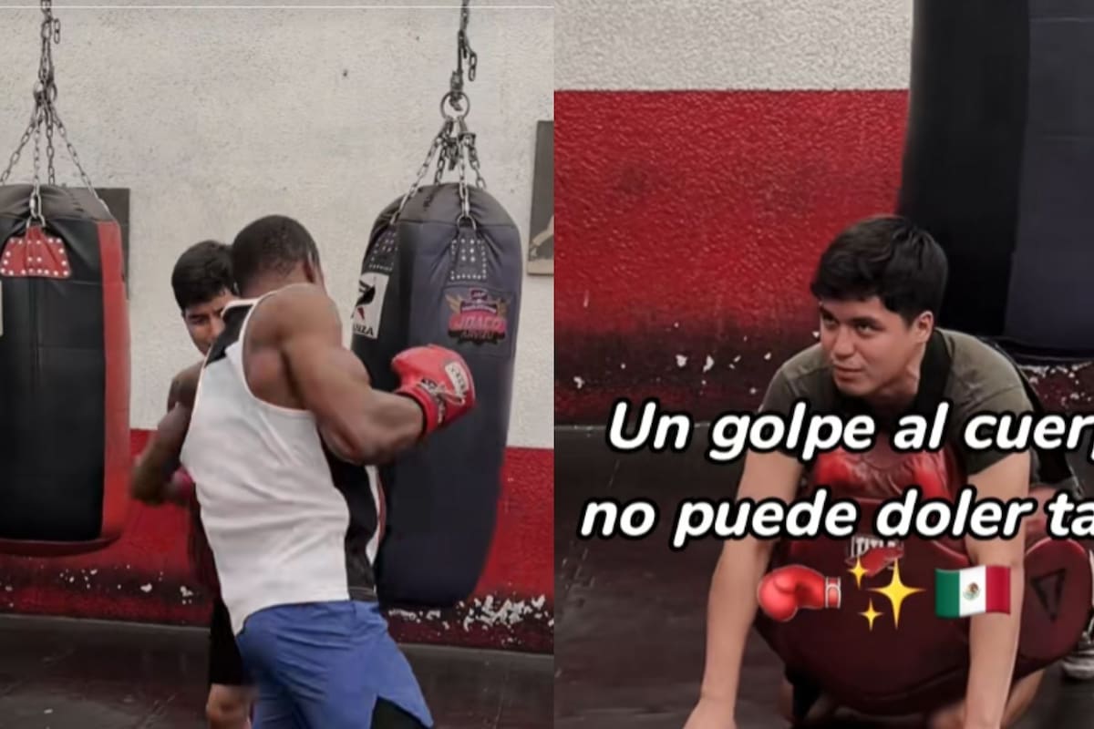 “Me podría matar de un golpe”: Recibe golpe de un boxeador profesional y se hace viral en TikTok