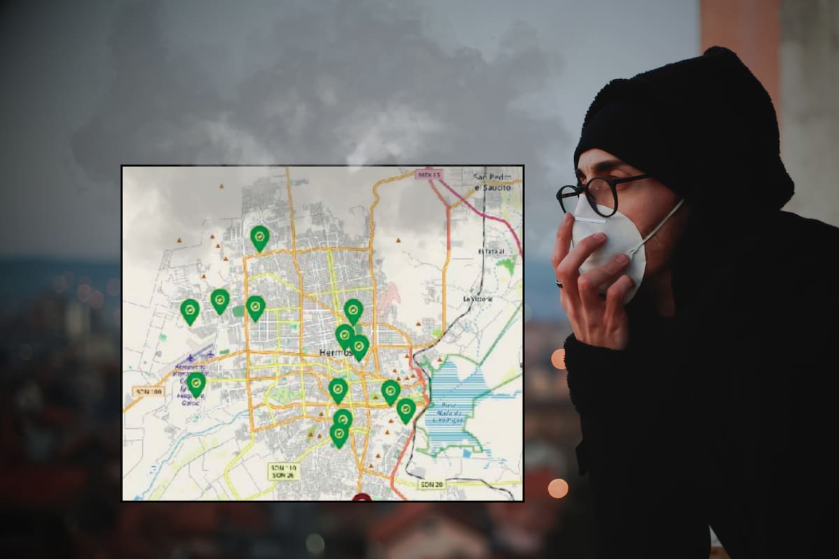 Miden en tiempo real calidad del aire