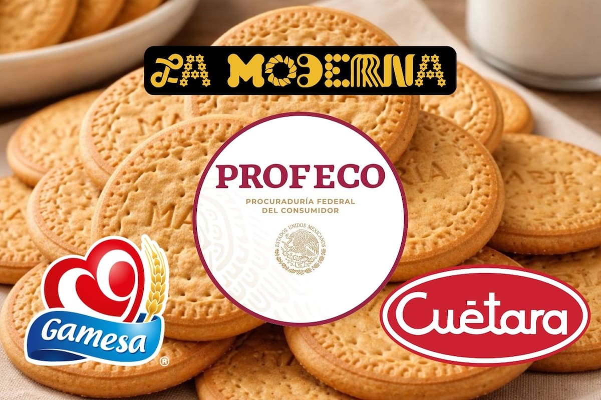 Profeco analiza marcas y tipos de galletas y concluye que las tipo Marías de La Moderna, Gamesa y Cuétara son las de mejor calidad en el mercado