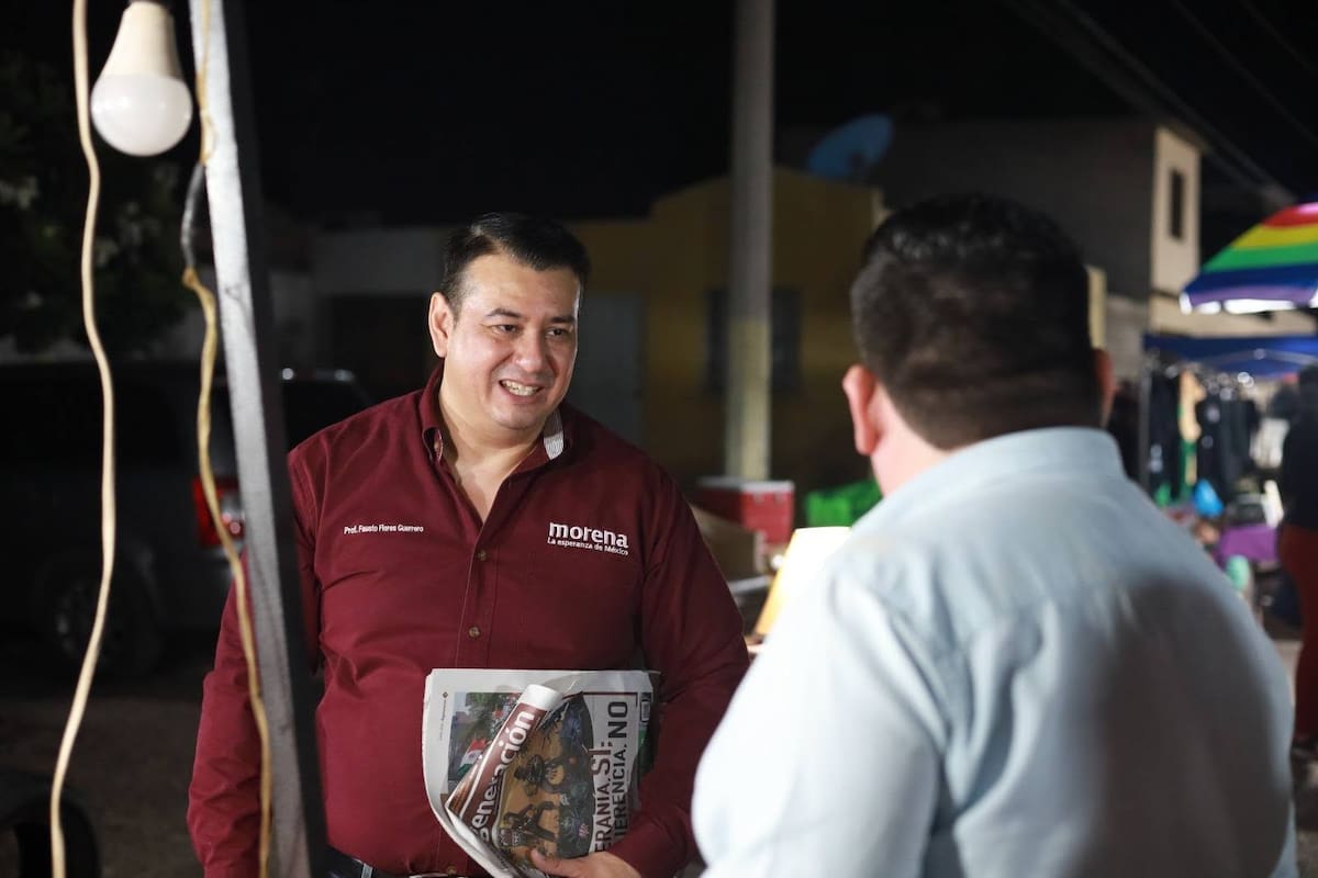 Fausto Flores Guerrero solicitó licencia para buscar coordinación municipal de la 4T en Cajeme