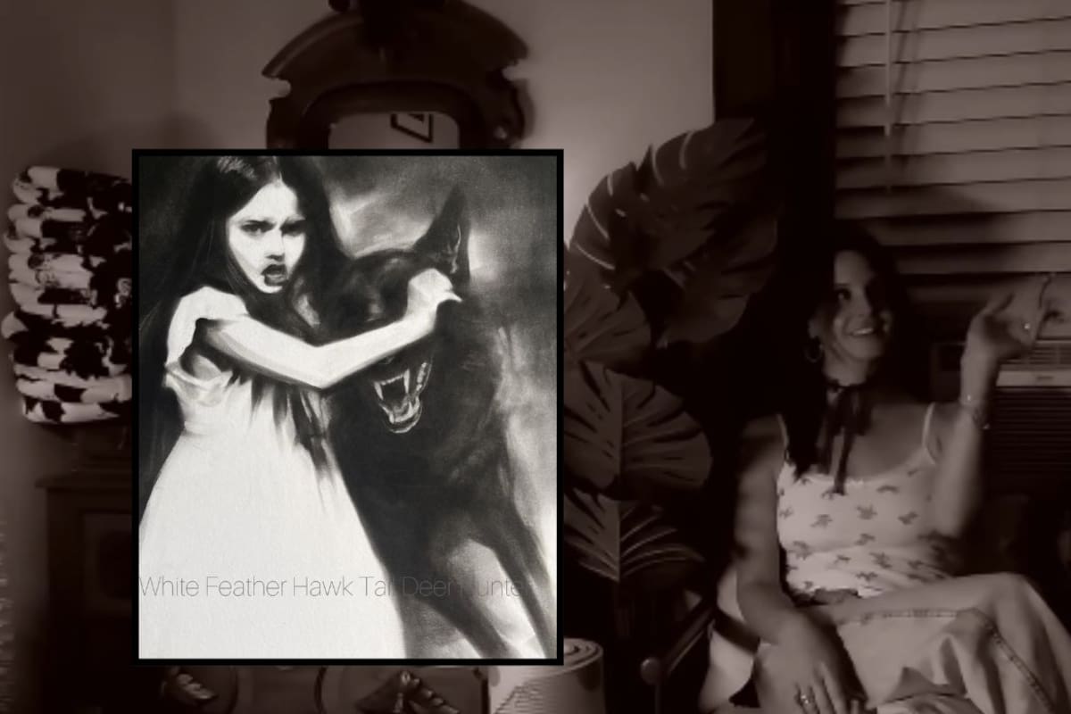 Lana Del Rey regresa a la música con “White Feather Hawk Tail Deer Hunter” como parte de su nuevo álbum “Stove”