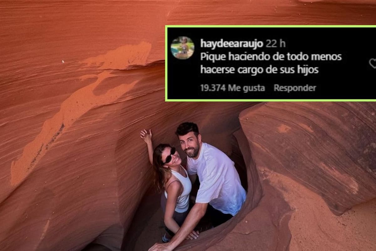 Gerard Piqué vuelve a compartir fotos junto a Clara Chía y lo tunden en redes