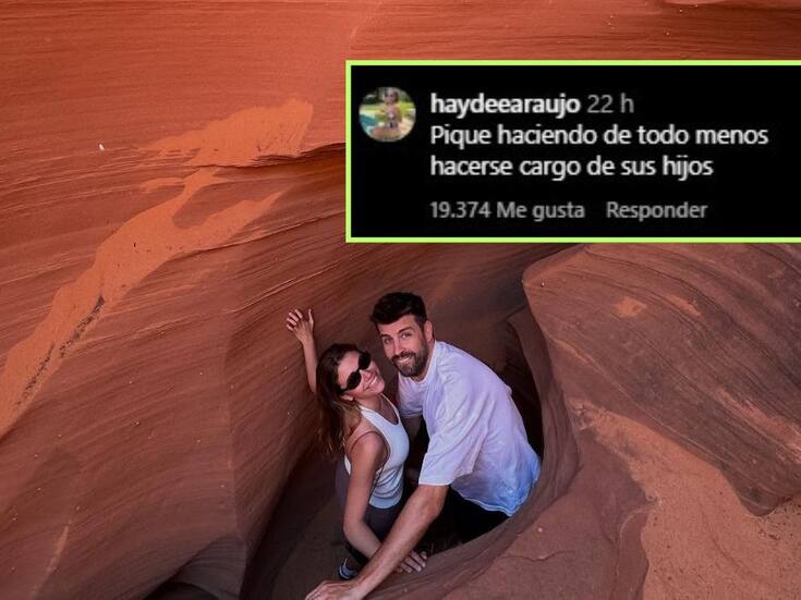 Gerard Piqué vuelve a compartir fotos junto a Clara Chía y lo tunden en redes
