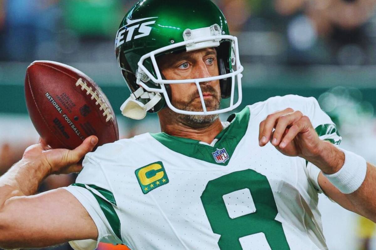NFL: ¡Oficial! Aaron Rodgers planea seguir jugando hasta los 45 años con los Jets de Nueva York