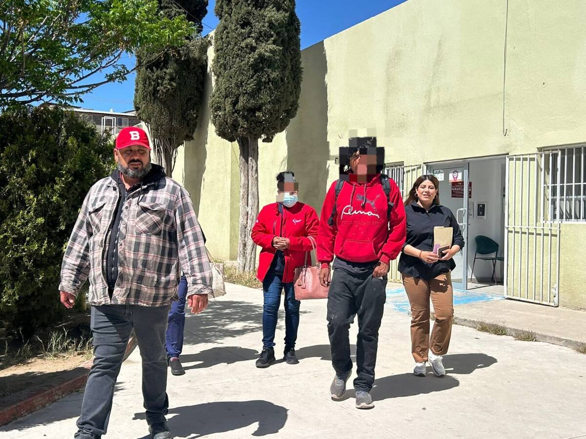 Aspectos del reencuentro y momentos del traslado de César a Hermosillo para recibir atención en la Cruz del Norte