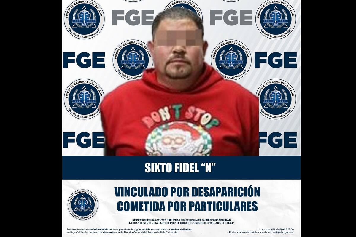 Presunto implicado en la desaparición de una persona es vinculado a proceso