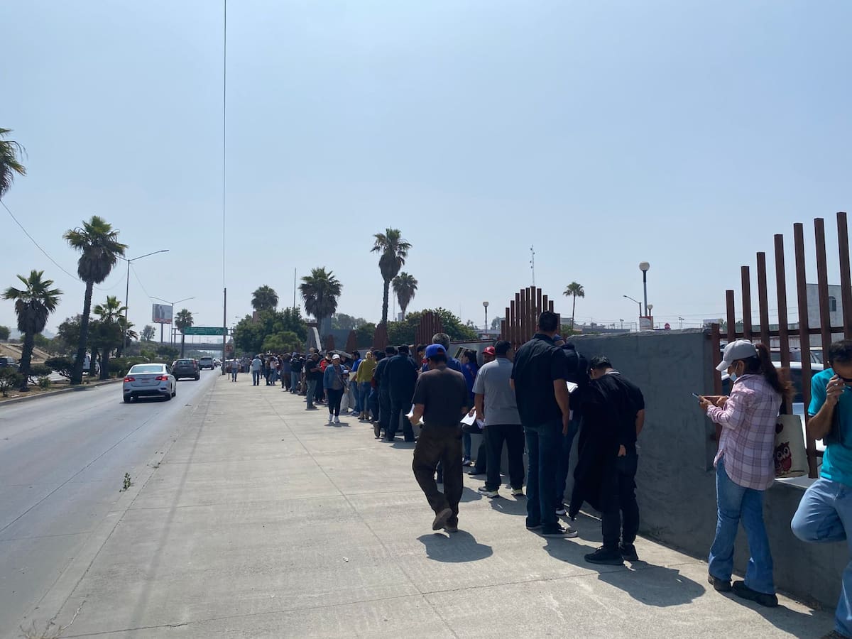 Este viernes fue visible una mayor presencia de contribuyentes acudiendo a realizar la revalidación de tarjetas de circulación. Foto: Emmanuel Castañeda