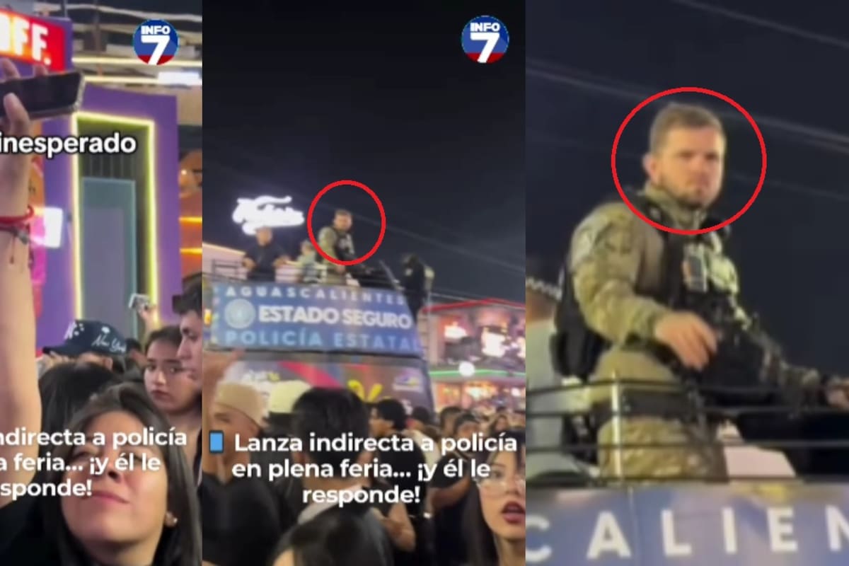 “¿Estás soltero?“: joven lanza coqueto mensaje a guardia en Aguascalientes… ¡y él le responde!