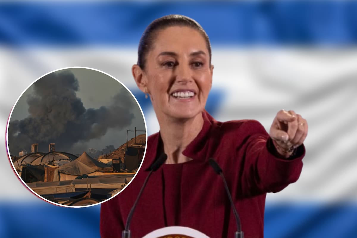 ¿Por qué a Sheinbaum le piden romper relaciones con Israel para no ser “cómplice del genocidio”?