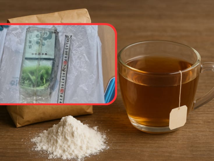 Droga camuflada en paquetes de té: 36 kilos hallados suficientes para 1,2 millones de dosis