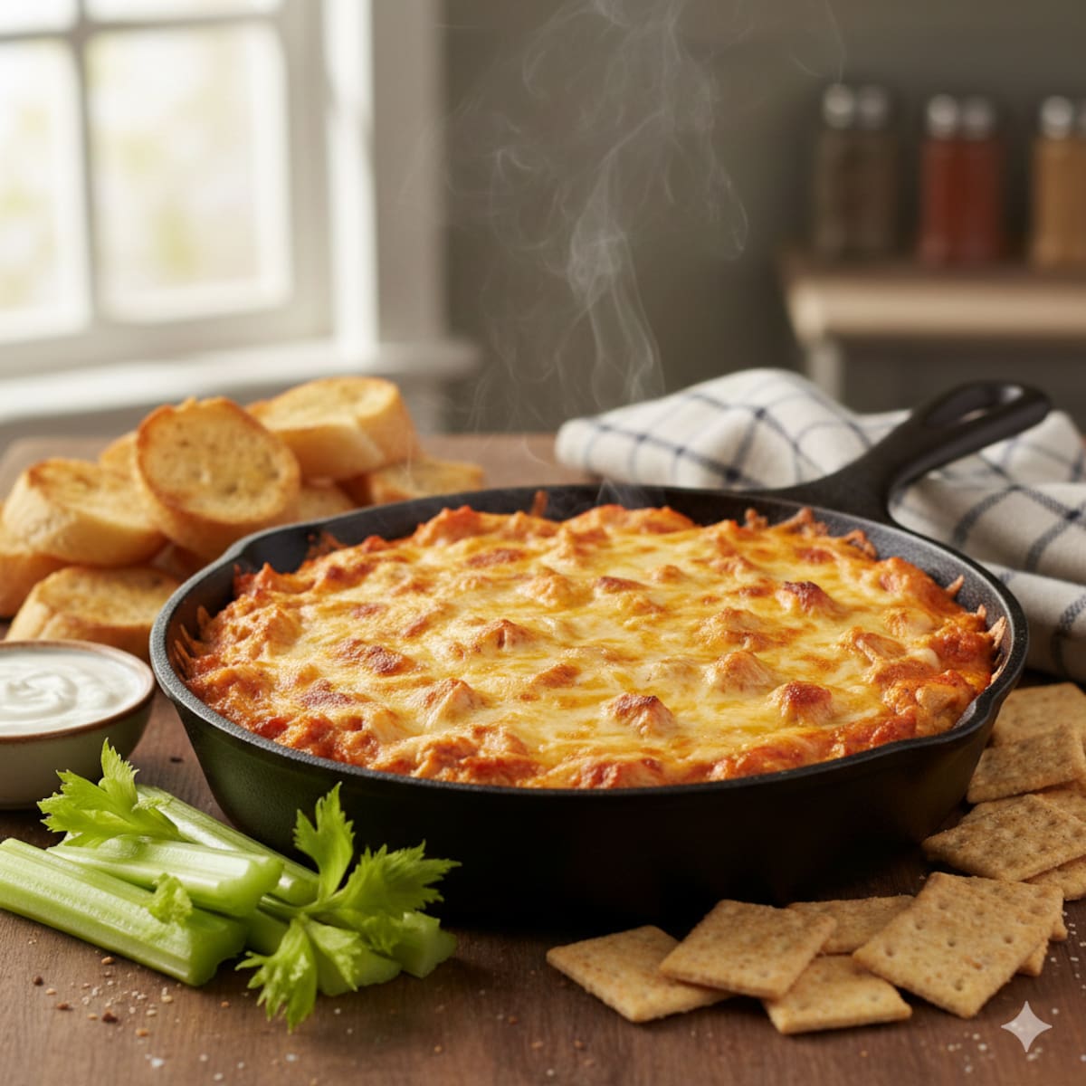 Dip de Pollo. (Foto: Generada por IA)