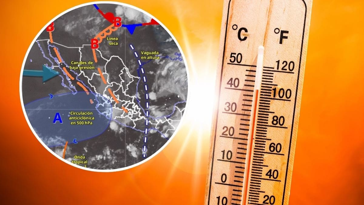 Lluvias intensas, calor de hasta 45 grados y riesgo de inundaciones: estos estados serán los más afectados hoy en México