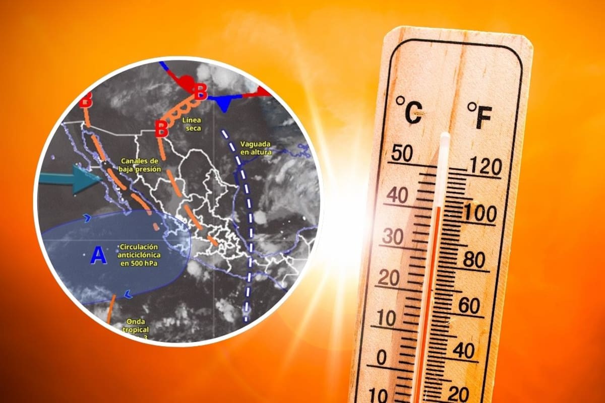 Lluvias intensas, calor de hasta 45 grados y riesgo de inundaciones: estos estados serán los más afectados hoy en México